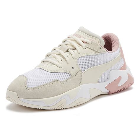 puma beige sneakers for women.